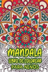 mandala libro de colorear para niños