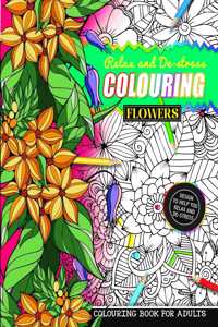 Flower - Colouring book For Adults