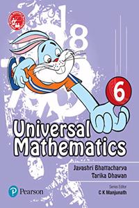 Universal Mathematics for CBSE Class 6 by Pearson