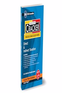 Taxmann's CRACKER for Direct & Indirect Taxation (Paper 7 | DITX | DT & IDT) â€“ Covering Past Exam Questions & Answers | Summaries | Amended & Updated | CMA Intermediate | New Syllabus | June 2024 Exam