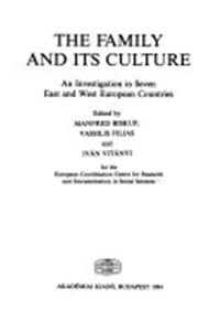 The Family and Its Culture