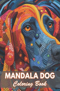 Mandala Dog Coloring Book