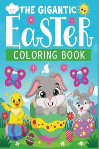 The gigantic Easter coloring book