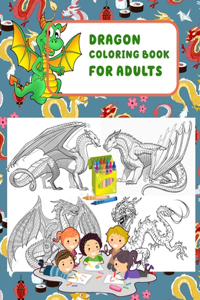 Dragon Coloring Book For Adults