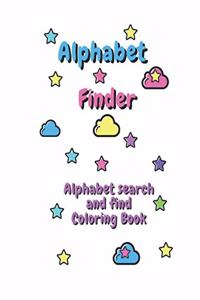 Alphabet Finder-Alphabet search and find coloring book