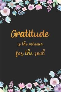 Gratitude is the vitamin for the soul