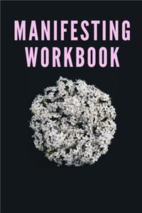 PINK + FLOWERS! Guided Manifestation Workbook [Track Your Goals, Write Daily]