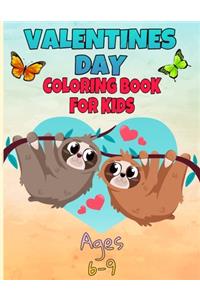 valentines day coloring book for kids ages 6-9