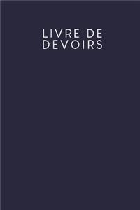 Livre de devoirs