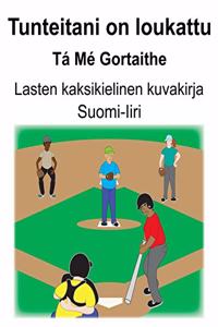 Suomi-Iiri Tunteitani on loukattu/Tá Mé Gortaithe Lasten kaksikielinen kuvakirja