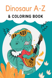 Dinosaur A-Z & Coloring Book
