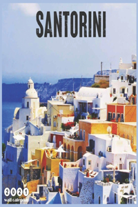Santorini 2021 Calendar