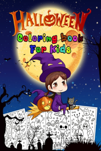 Halloween Coloring book for Kids