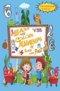 Learn and color Numbers by Easy and Fast