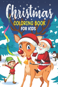 Christmas coloring book for kids