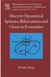 Discrete Dynamical Systems, Bifurcations and Chaos in Economics