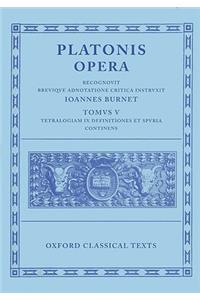 Plato Opera Vol. V