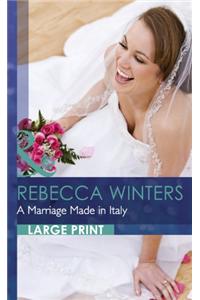 A A Marriage Made in Italy Marriage Made in Italy