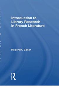 Introduction to Library Research in French Literature