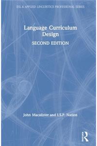 Language Curriculum Design