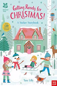 National Trust: Getting Ready for Christmas, A Sticker Storybook