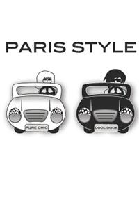 Couple in Sports Car Paris Style Journal