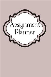 Assignment Planner