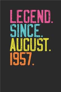 Legend Since August 1957