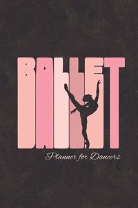 Ballet Planner For Dancers