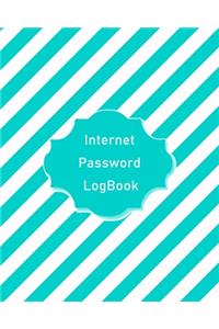 Internet Password Log Book