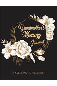 Grandmother's Memory Journal