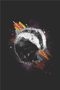 Badger with Color Splash