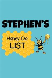 Stephen's Honey Do List