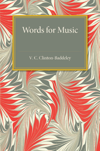 Words for Music