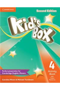 Kid's Box Level 4 Activity Book with Online Resources