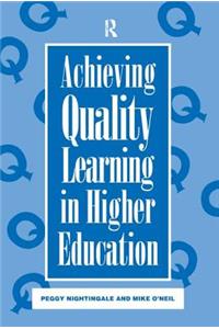 Achieving Quality Learning in Higher Education