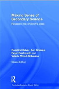 Making Sense of Secondary Science
