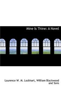 Mine Is Thine