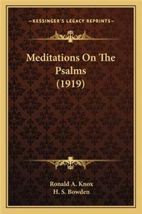 Meditations on the Psalms (1919)