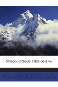 Subconscious Phenomena