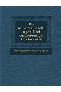 Die Arbeitseinstellungen Und Aussperrungen in Sterreich