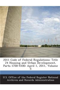 2011 Code of Federal Regulations