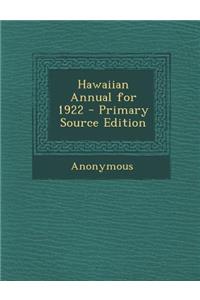 Hawaiian Annual for 1922
