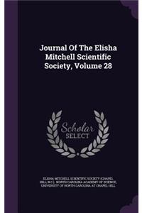Journal Of The Elisha Mitchell Scientific Society, Volume 28