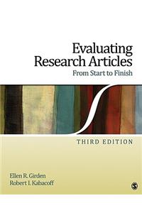 Evaluating Research Articles From Start to Finish