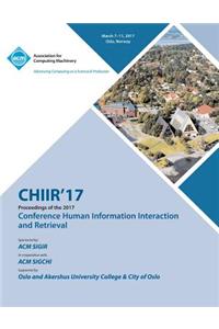 CHIIR 17 Conference on Human Information Interaction and Retrieval