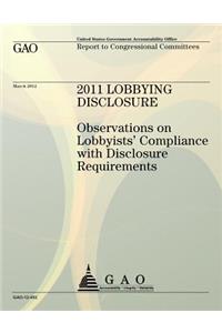 2011 Lobbying Disclosure