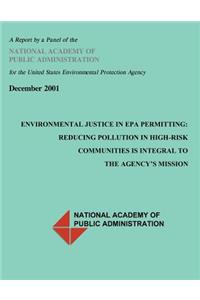 Environmental Justice in EPA Permitting