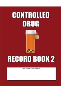 Controlled Drug Record Book 2