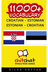 11000+ Croatian - Estonian Estonian - Croatian Vocabulary